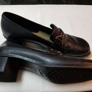 Black Loafer Heel